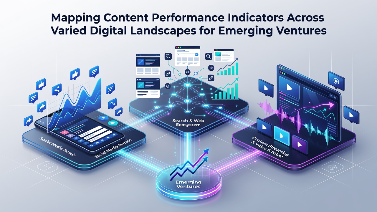 Mapping Content Performance Indicators Across Varied Digital Landscapes for Emerging Ventures